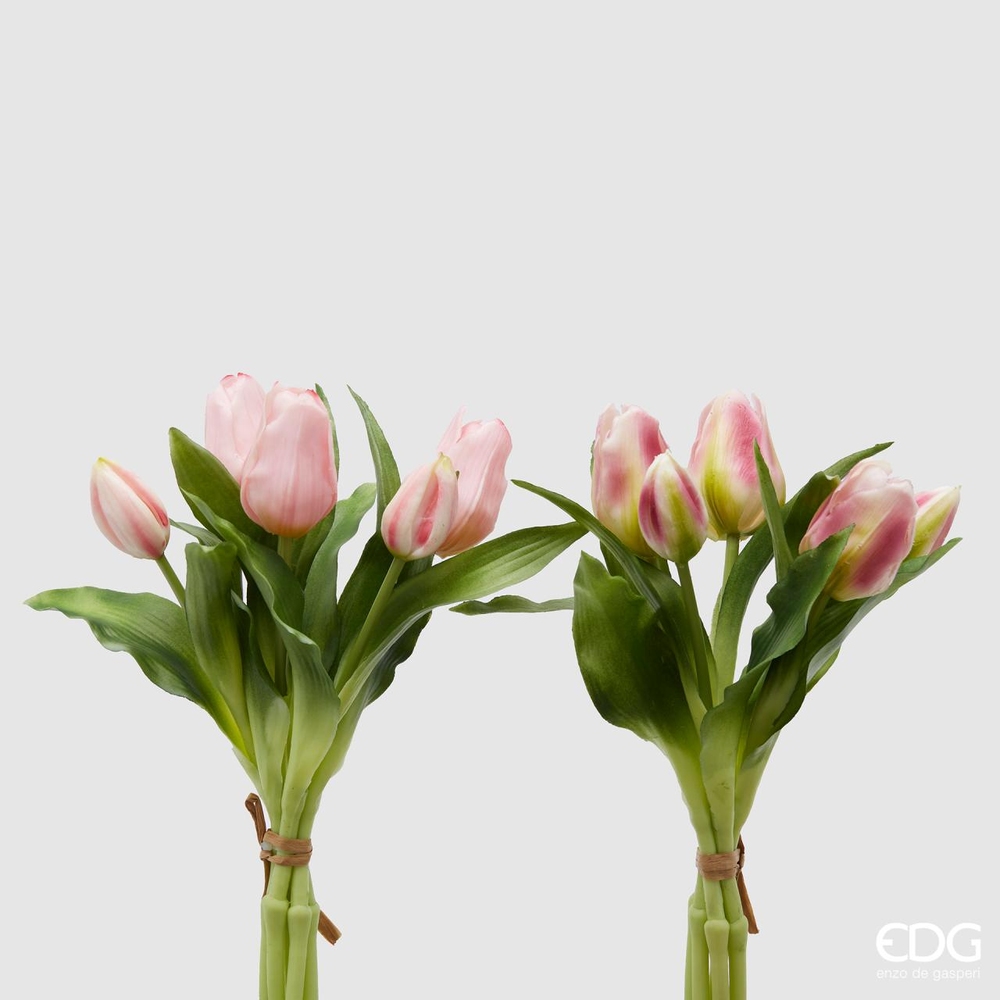 Buchet de 5 lalele Olis Antique Pink