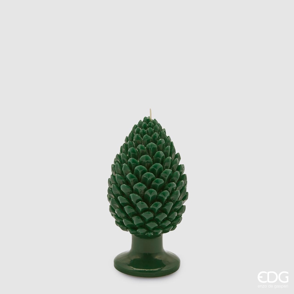 Scented Candle Pigna Dark Green