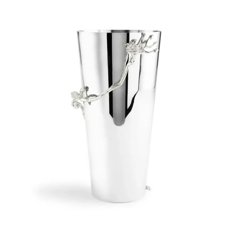 Vase Silver Orchid