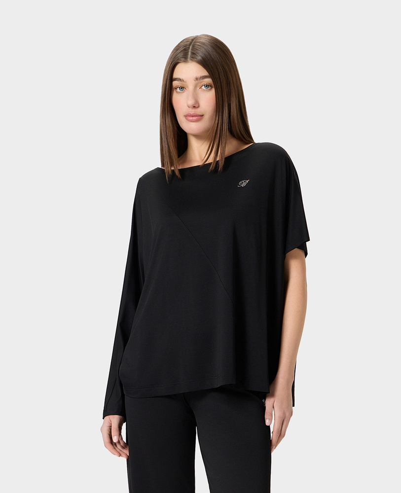 Blouse Chic Asimmetrica M/L Nero