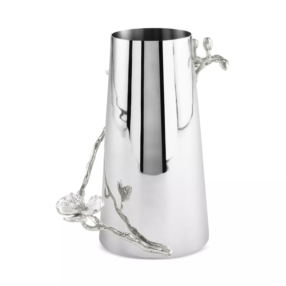 Vase Silver Orchid