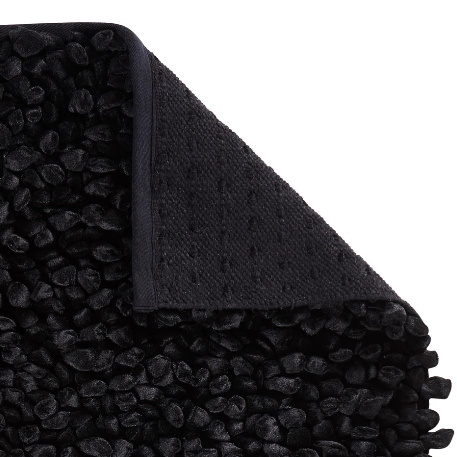 Rocca Covoraș baie 60X60 Black
