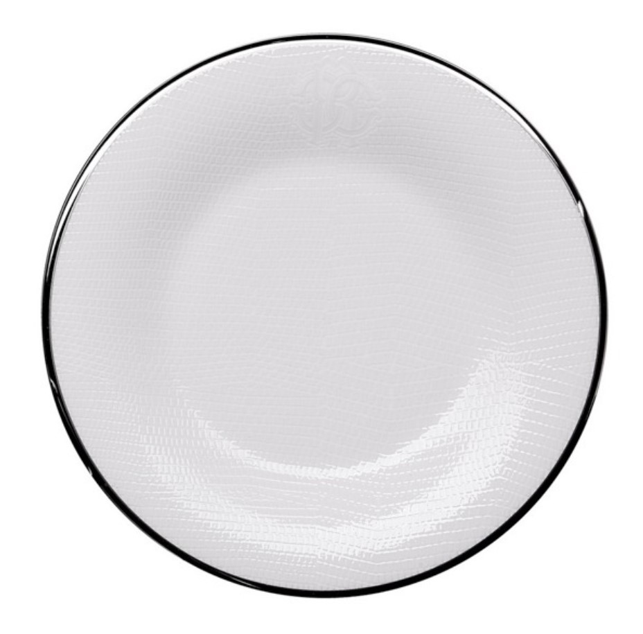 Lizzard Platinum Set de 6 farfurii pentru pâine și unt