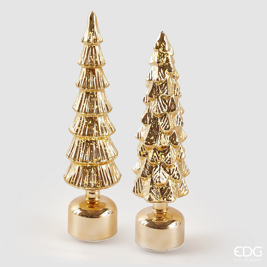 Decoration Pino Twist LED H40,5 Music+Mov. Gold