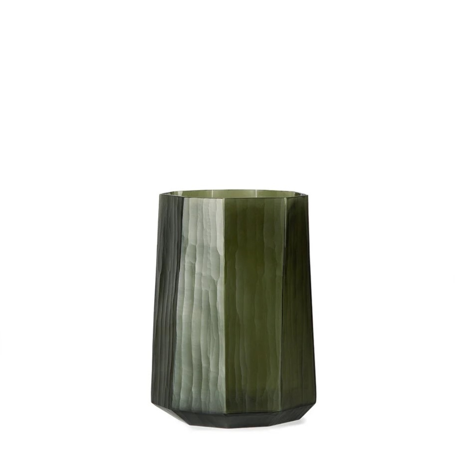 Vase Okka Black Steelgrey