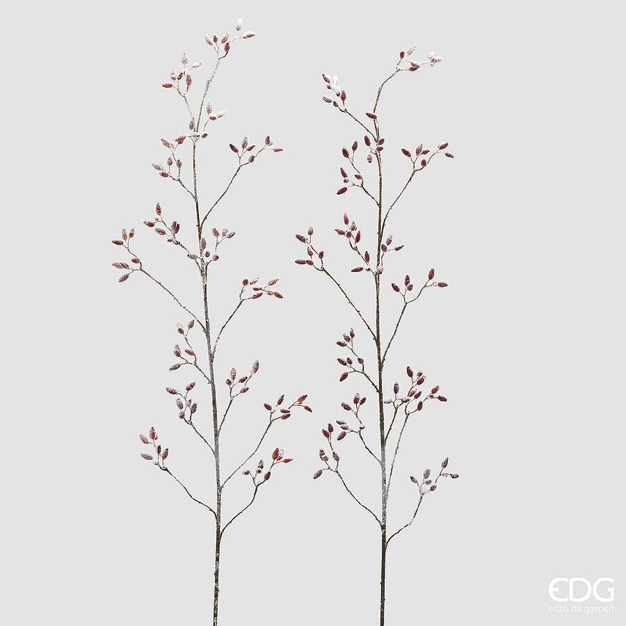 Декоративная веточка Rosa Canina H150
