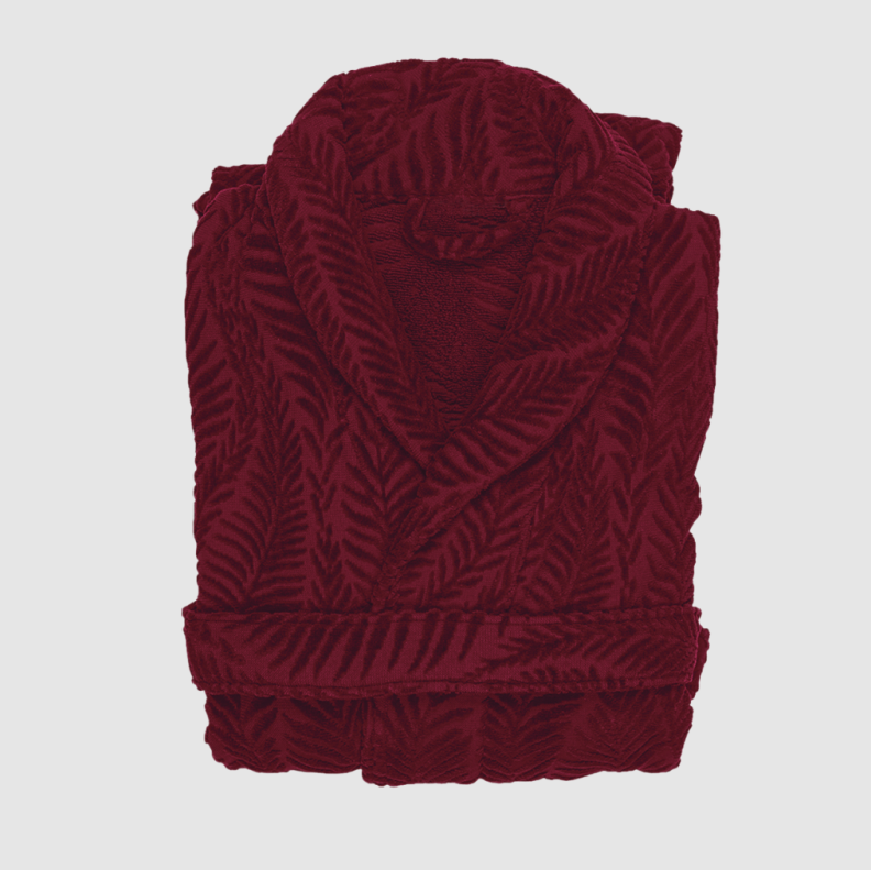 Банный халат Felci L Burgundy