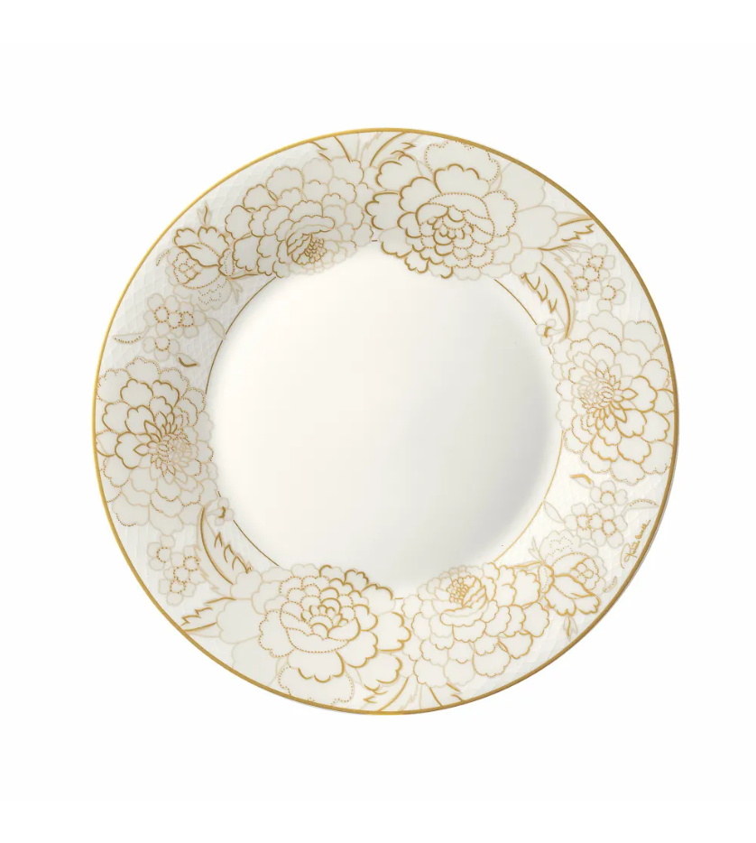 Blooming Roses Set of 6 salad plates
