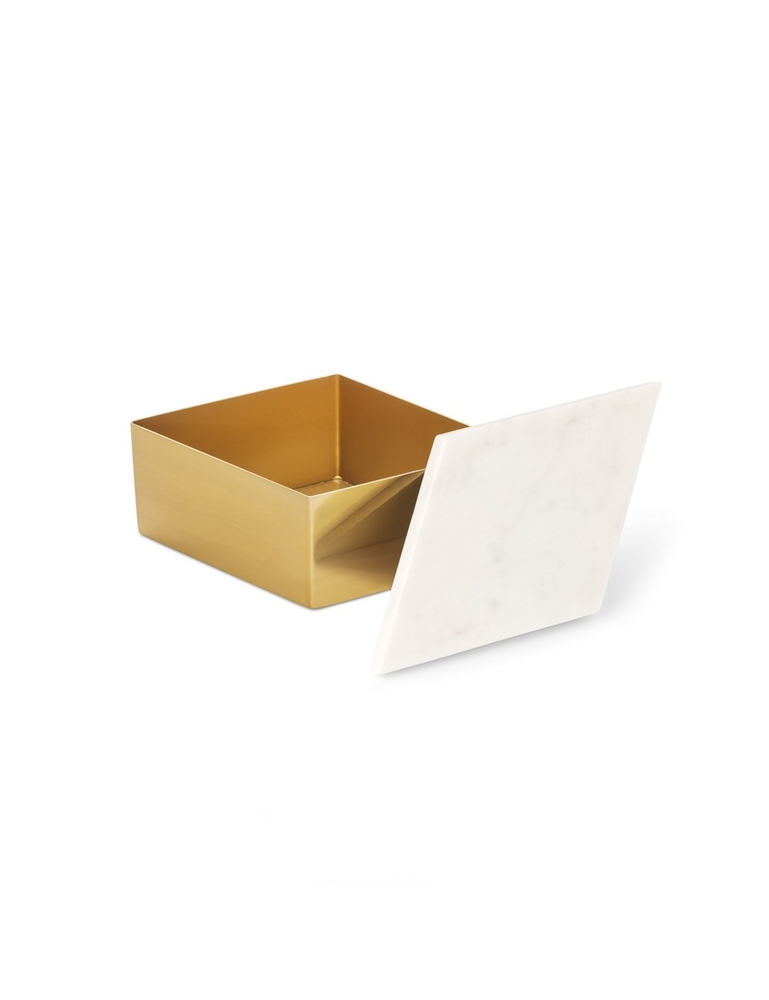 Cutiuță Myst White/Gold