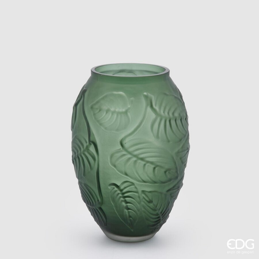 Ваза Foglie Matt Dark Green