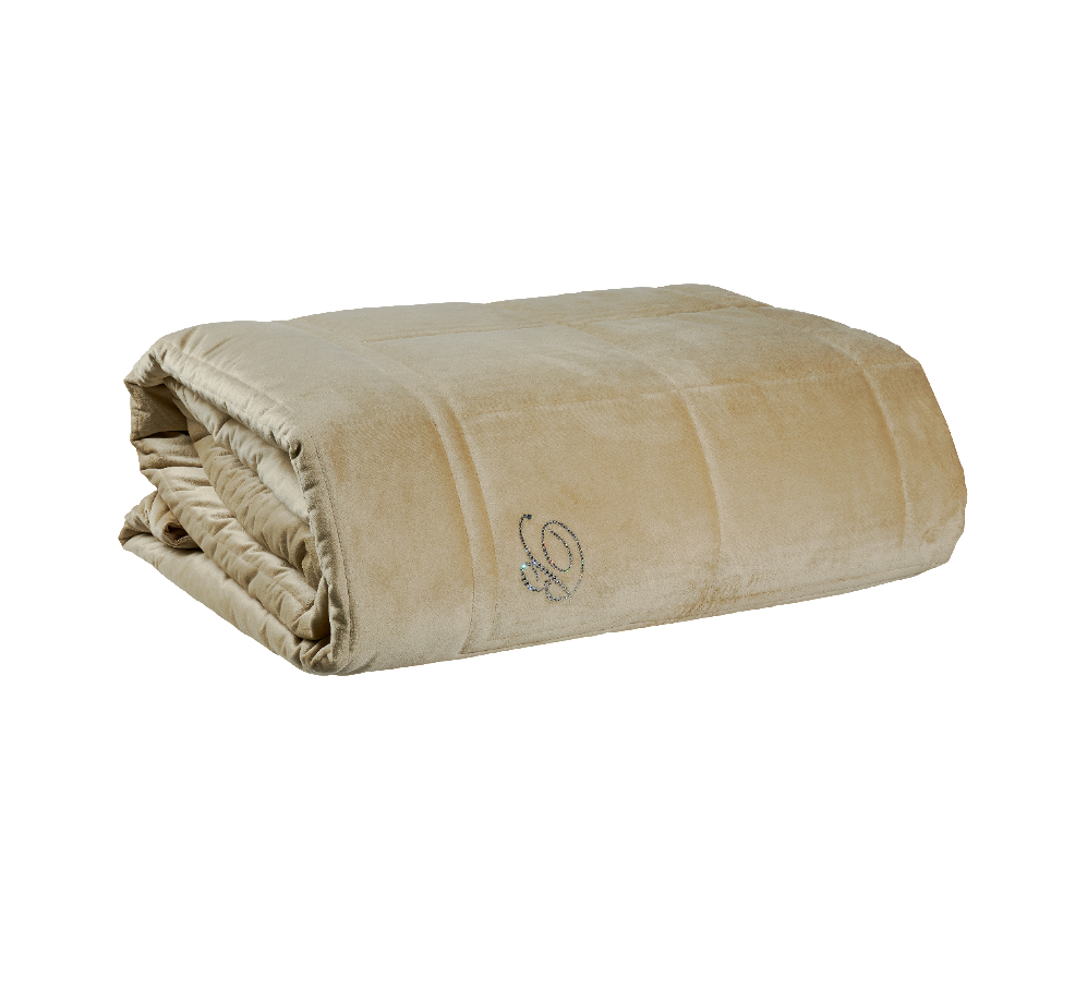 Cuvertură Blu Velvet 270X270 (beige)