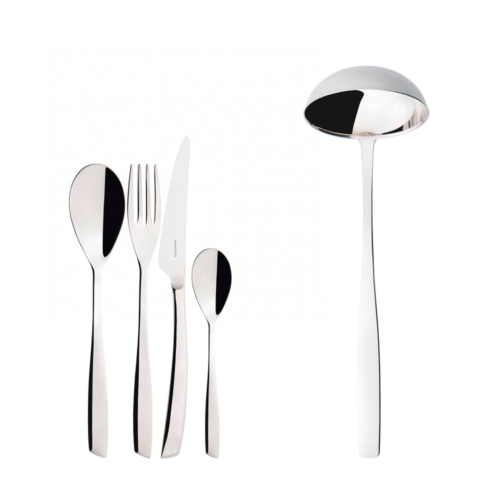 Riviera Set of 49 cutlery in wooden box 