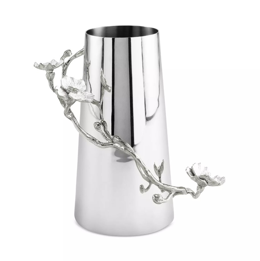 Vase Silver Orchid