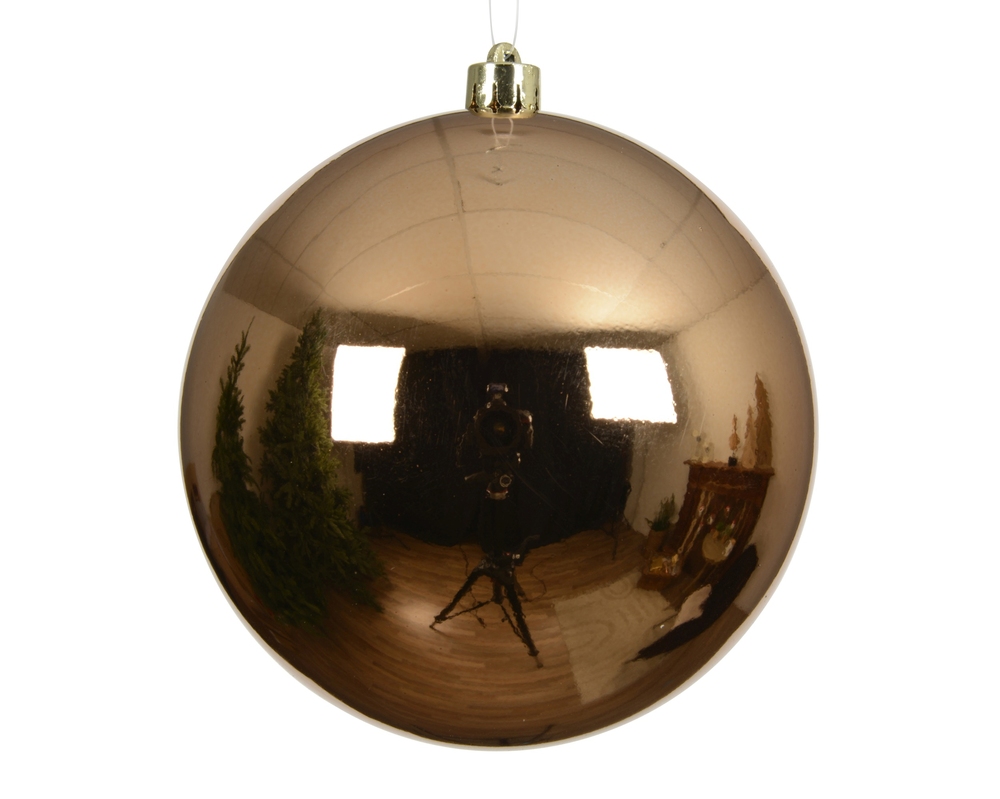 Christmas tree decoration Shiny D20 Brandy