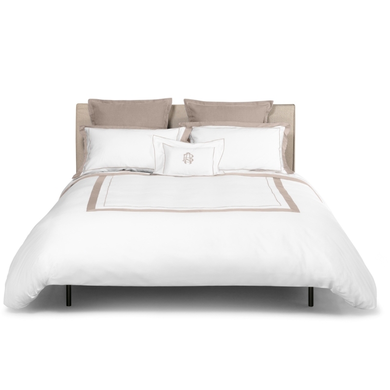 Duvet cover Darsena 250X200 Bianco+Corda