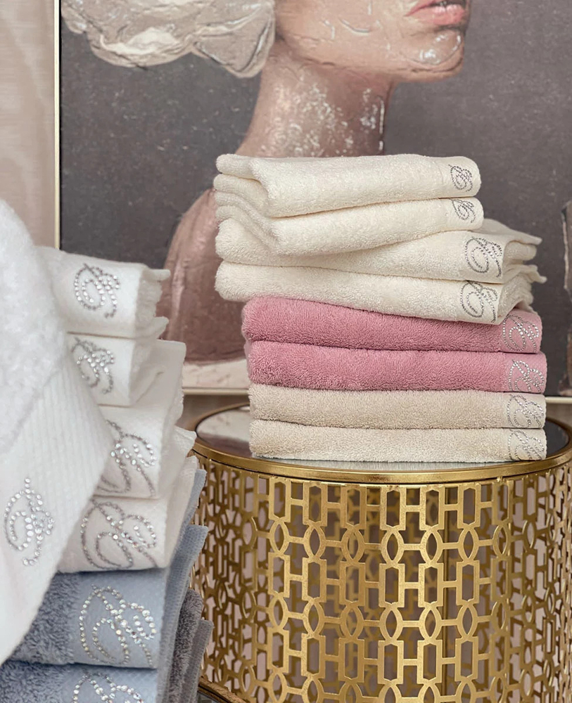 Набор из 2-х полотенец Benessere Pearl