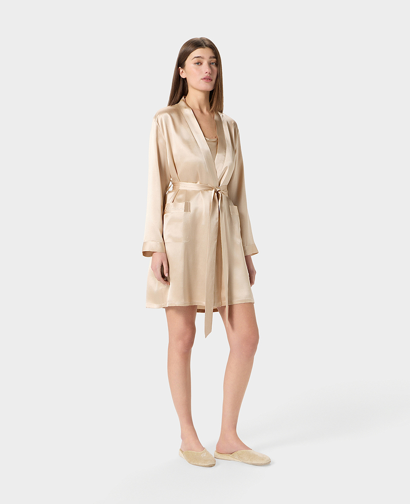Dressing gown Soraya S champagne