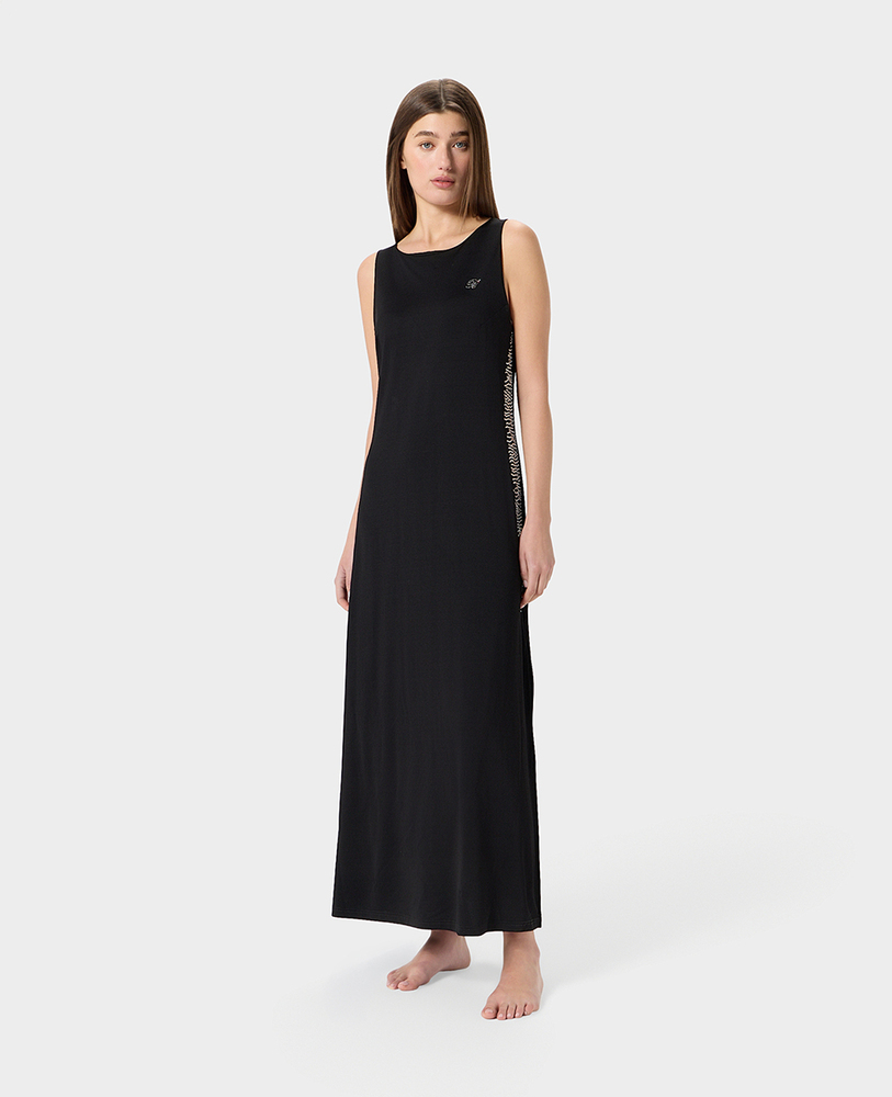 Длинное платье Chic 44 nero