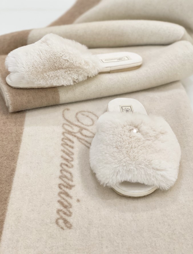 Papuci de casă New Blanca Beige 38