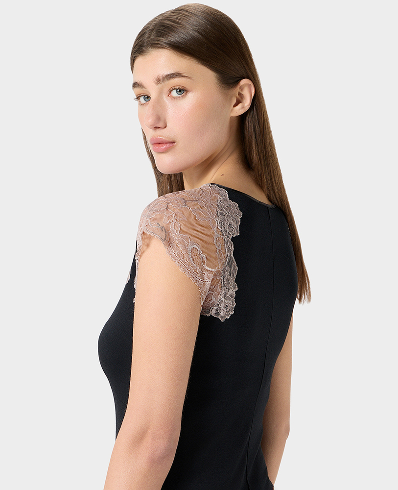 Длинное платье Sensuale 44 nero