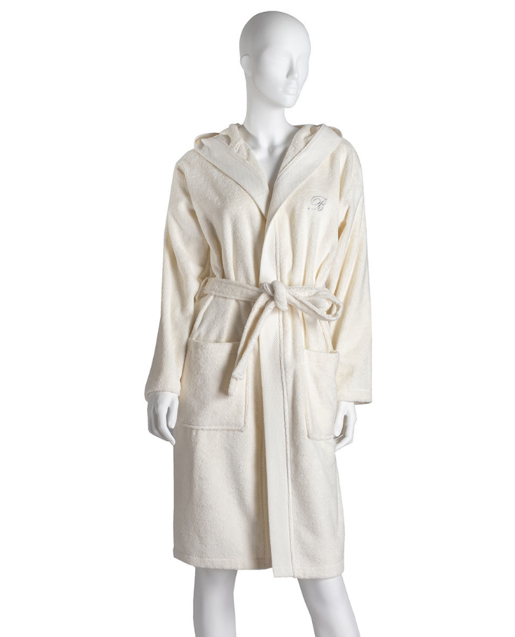 Банный халат Benessere S White