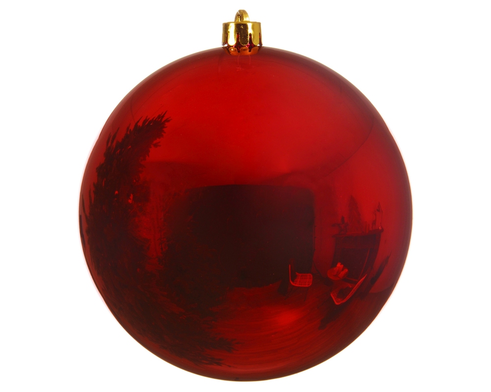 Christmas tree decoration Shiny D14 Christmas Red