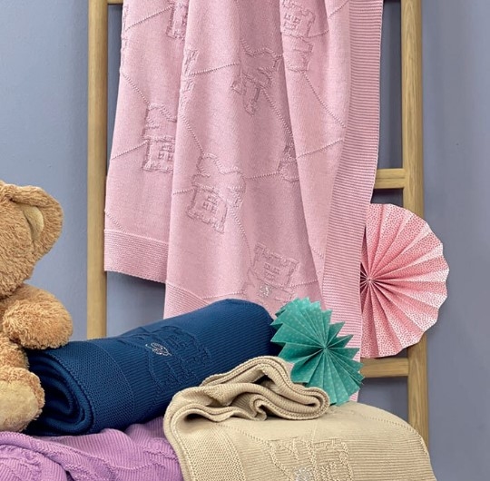 Blanket Orsetto Rosa