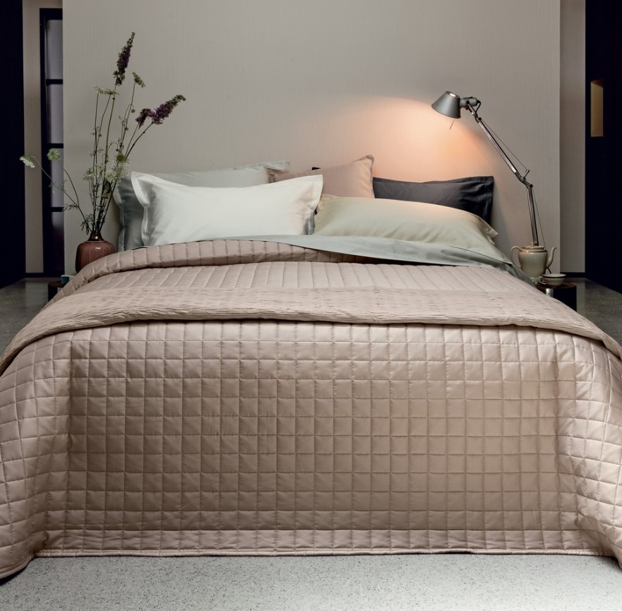 Bedspread Trecento 270x270 Rosa Boho
