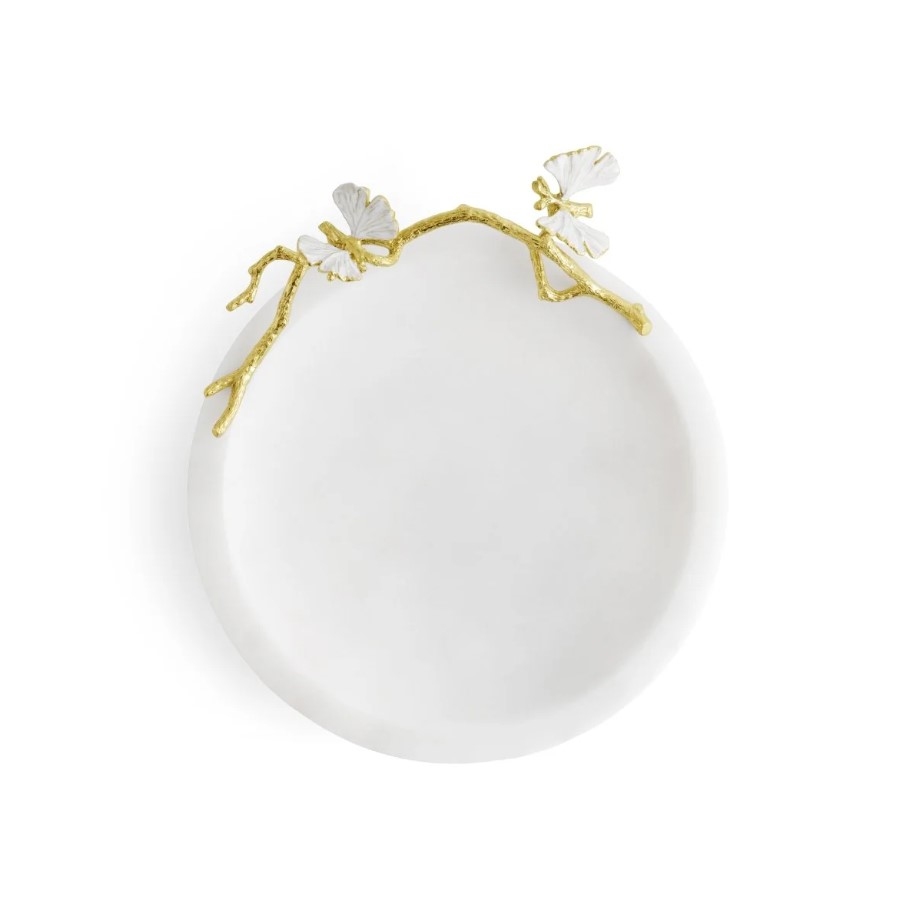 Butterfly Ginkgo Trinket Dish