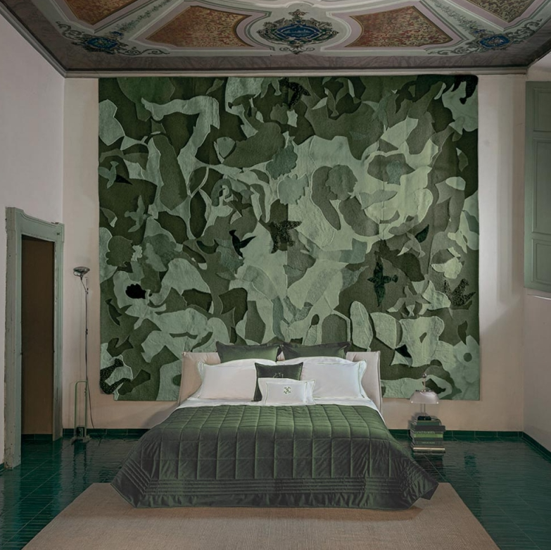 Cuvertură Arcimboldi 270X270 verde bosco