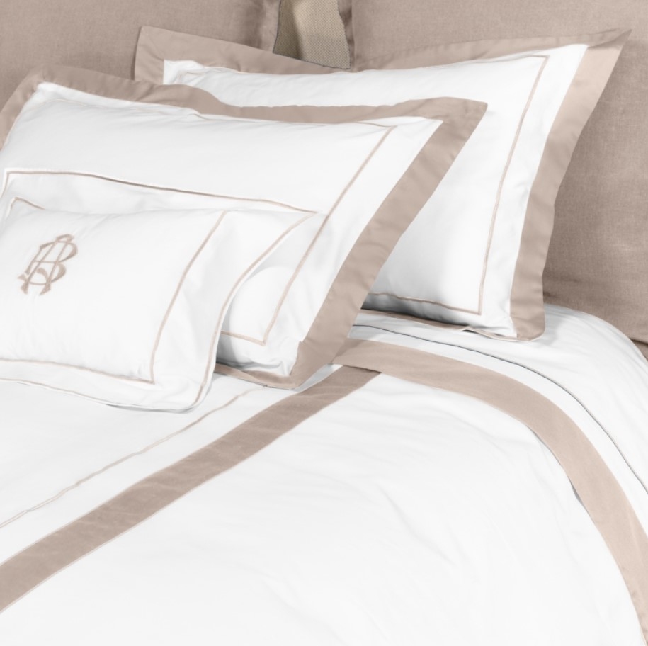 Постельное белье Darsena 220X200 Bianco+Corda