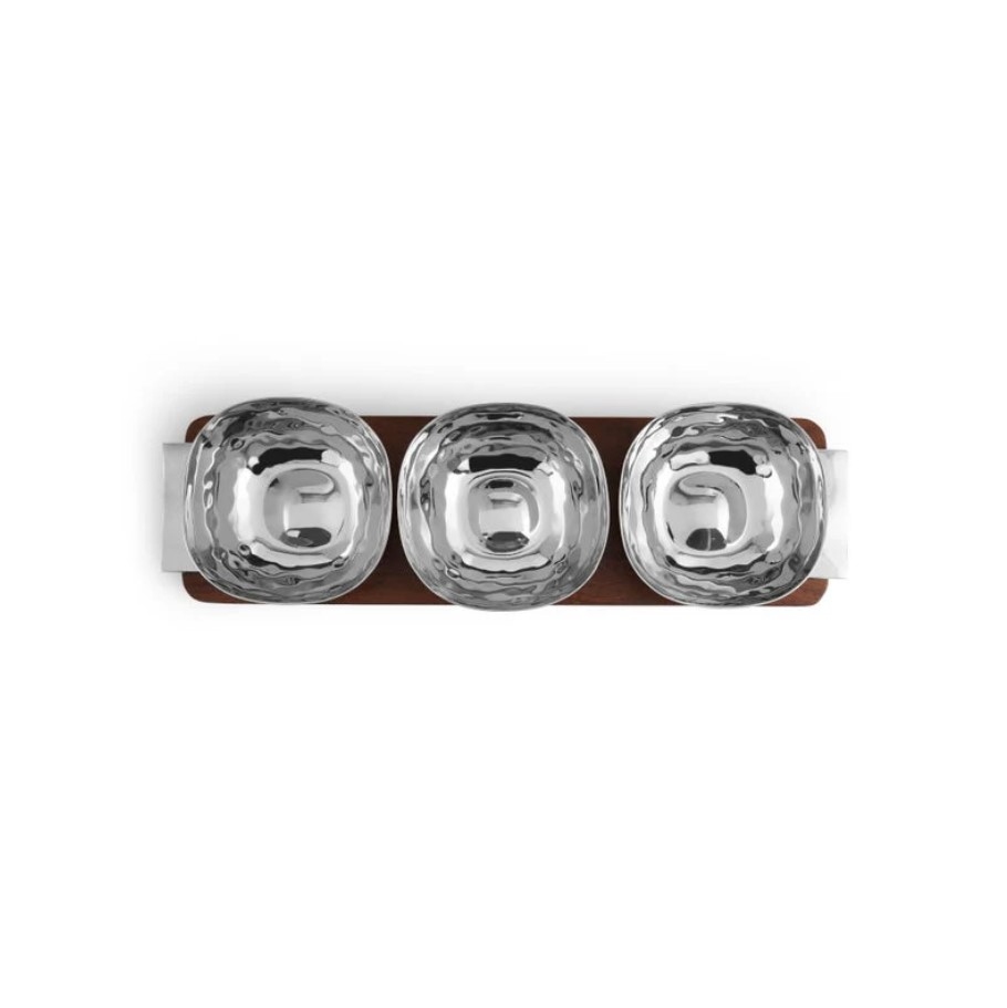 Reflective Triple Bowl