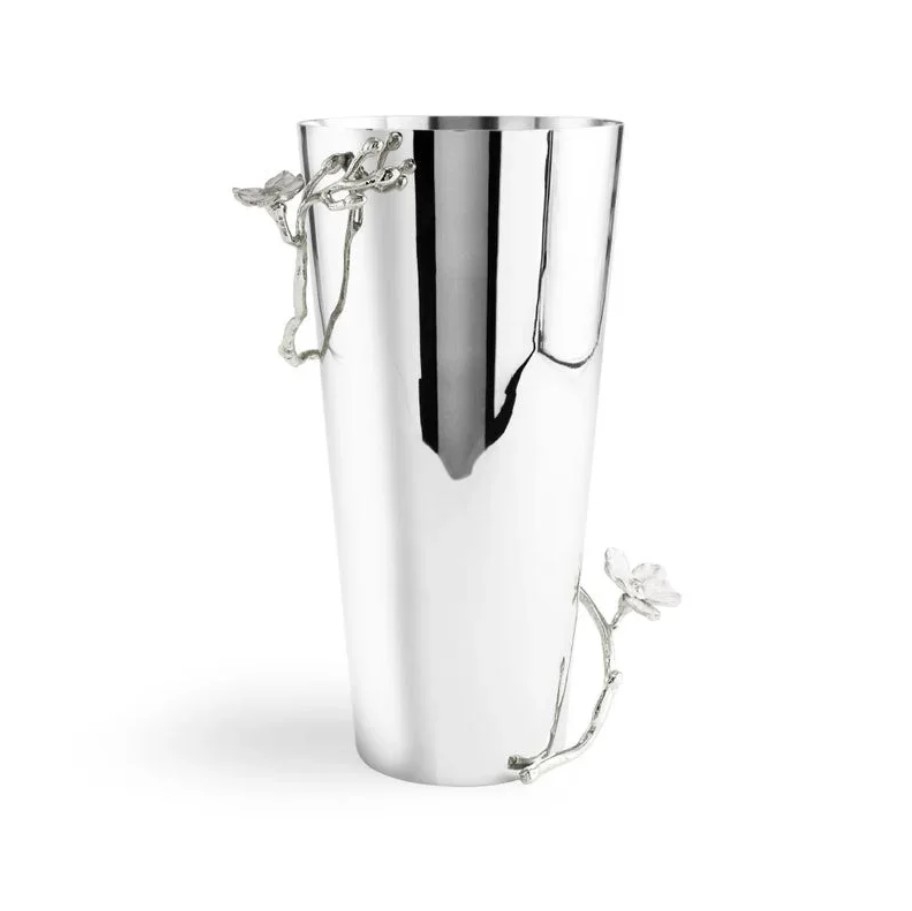 Vase Silver Orchid