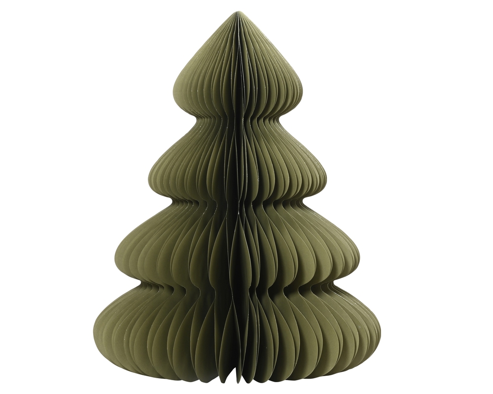 Decorațiune Tree Paper H90 Green