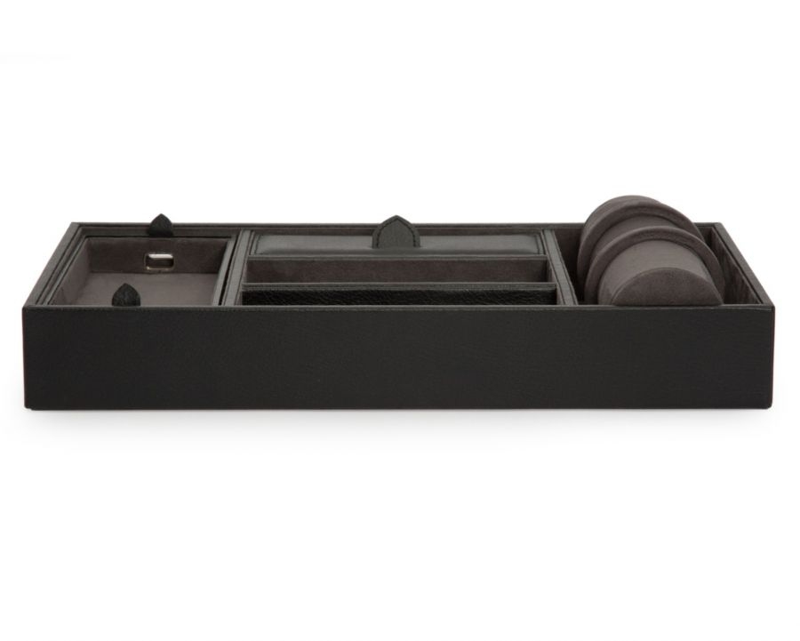 Blake Valet Tray With Cuff Grey