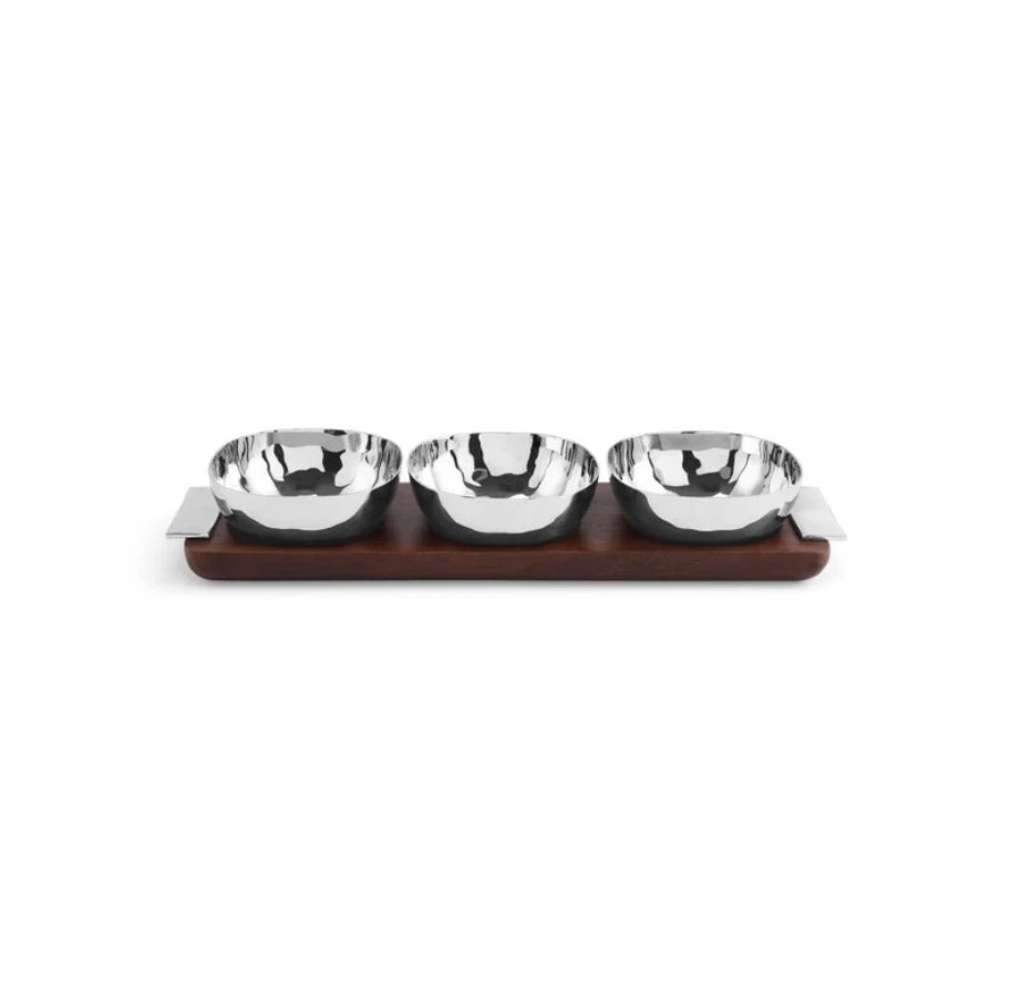 Reflective Triple Bowl