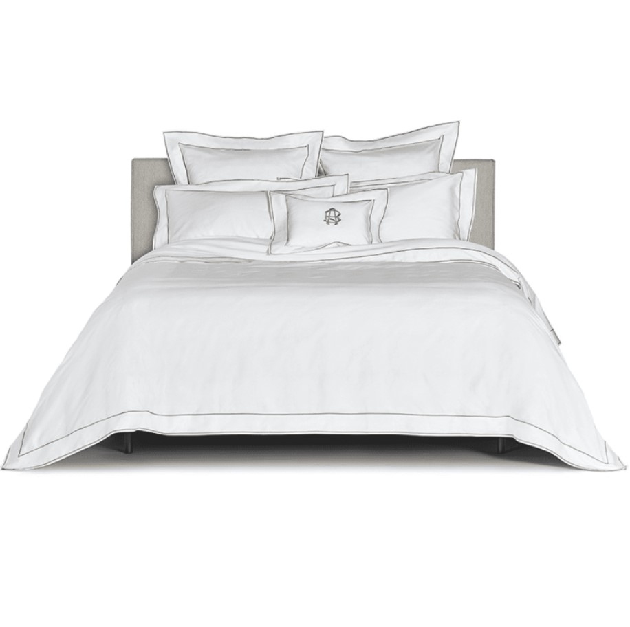 Постельное белье Isola 220X200 Bianco+Grigio