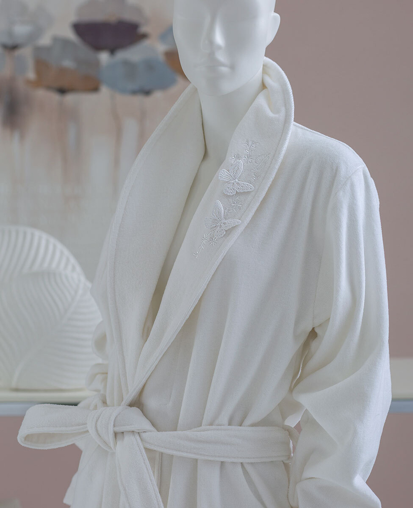 Isabella Bathrobe L/XL white