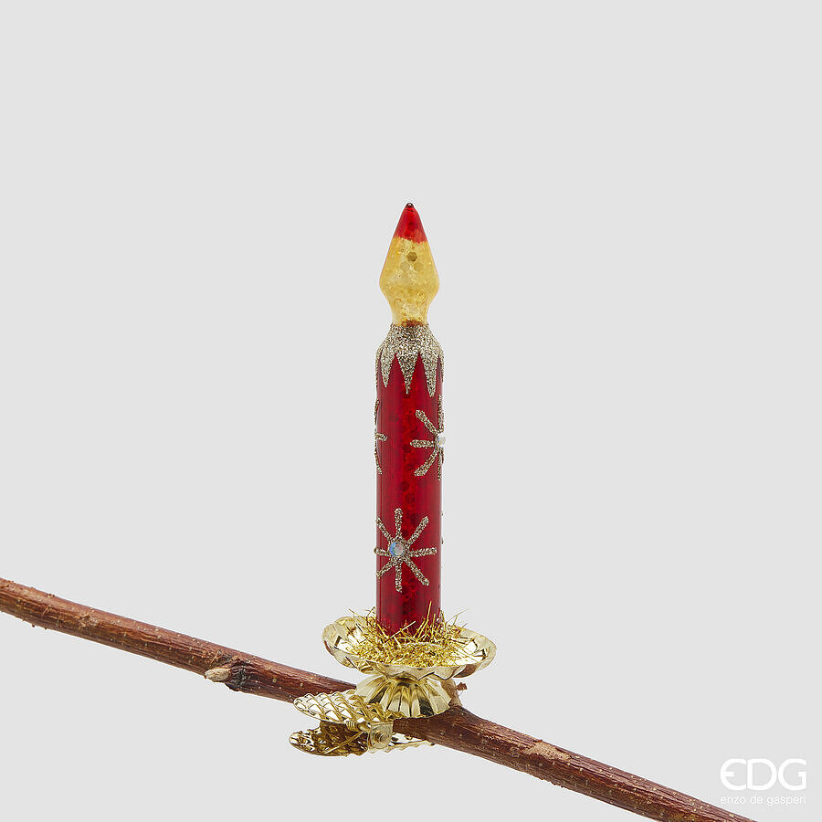 Decorațiune pentru brad Candela H13 Red
