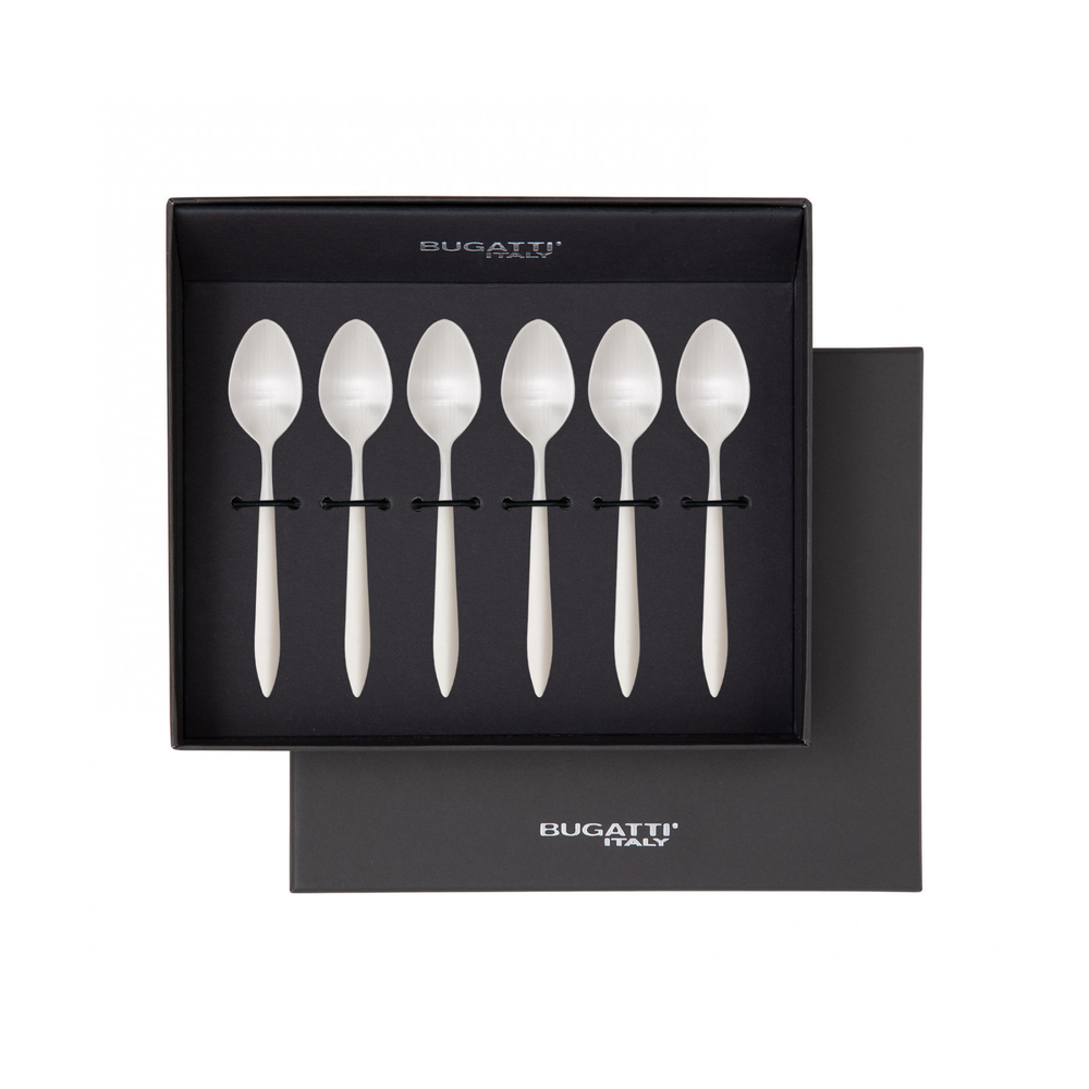 Ares Set of 6 moka spoons in gift box