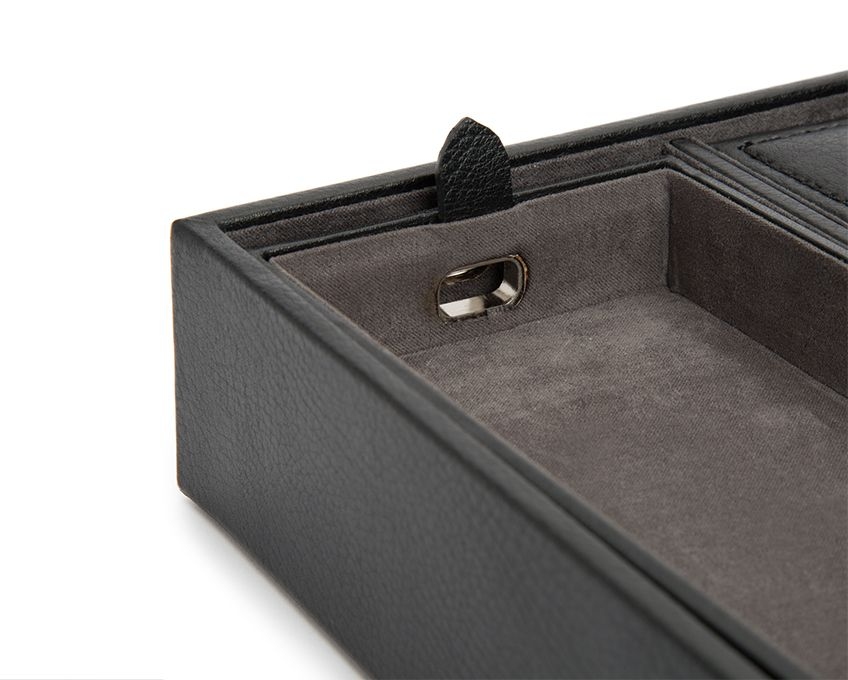 Tavă pentru accesorii cu suport pentru ceasuri Blake maro