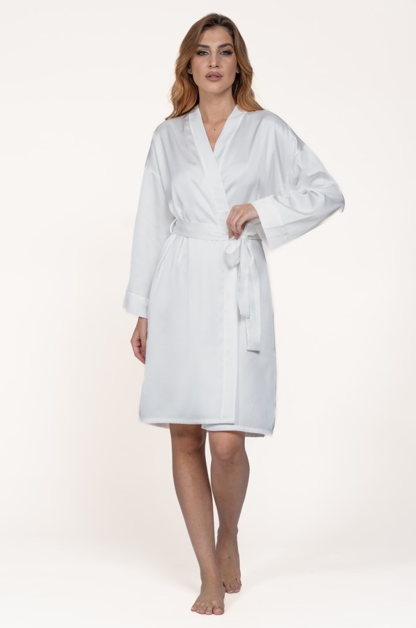 Dressing gown Glamour 46 Avorio