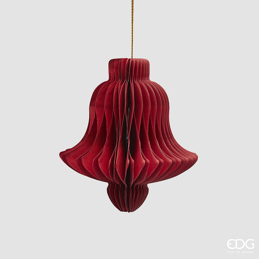 Елочная игрушка Campana Origami H10 Red