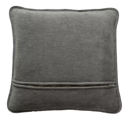 Pernă decorativă MDF 50X50 Ecru-Graphit