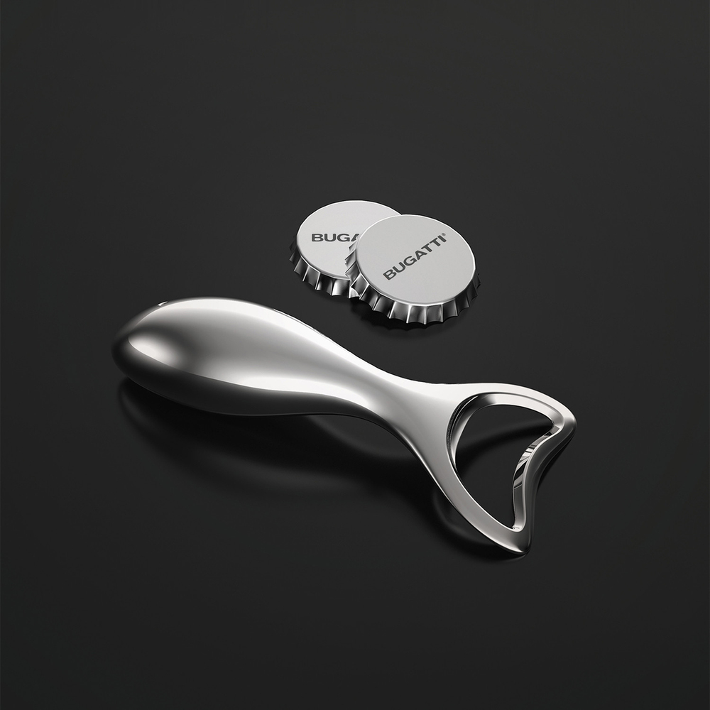 Lino Bottle opener Silver