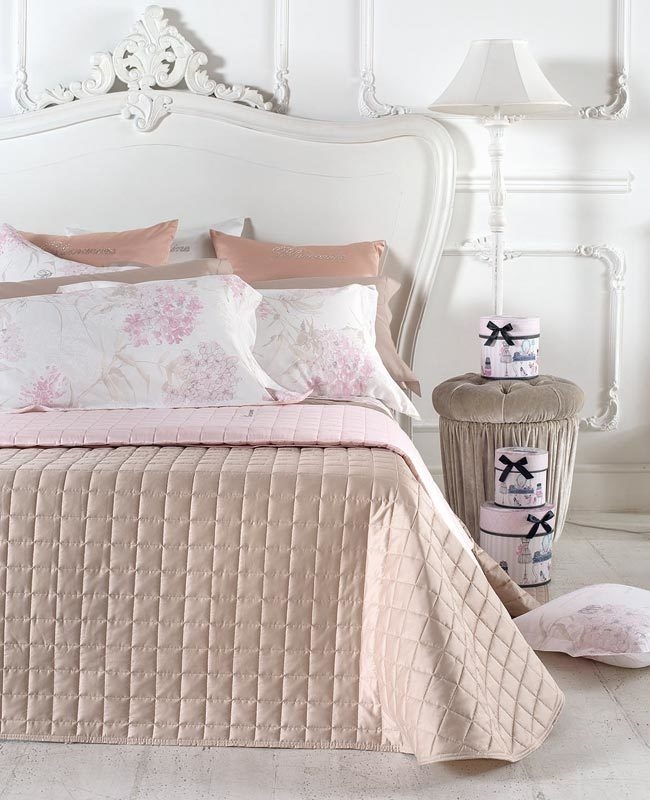 Bedspread Lory 270X270 Hazelnut