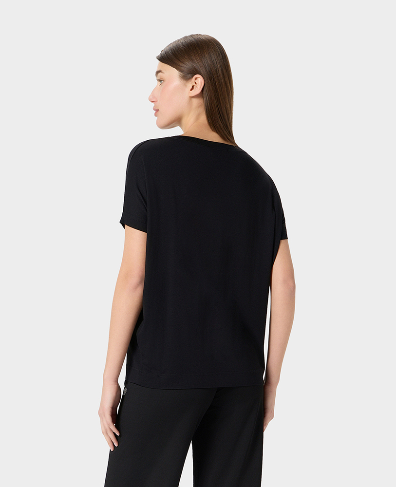 Bluză Ispirazioni Maxi T-Shirt M/L nero