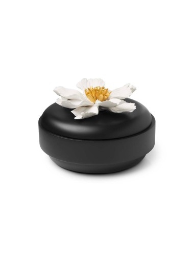 Casket Peony Black White