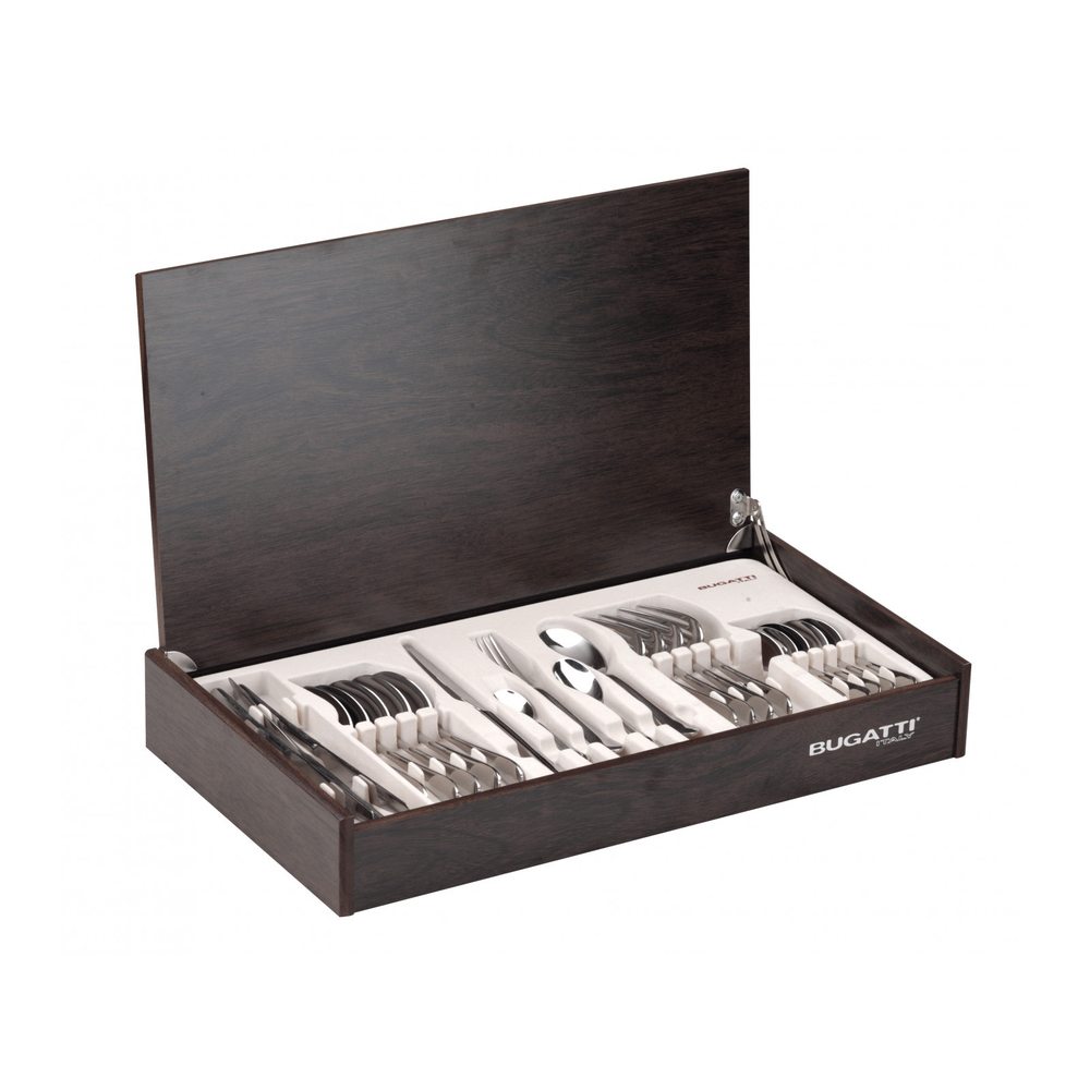 Fresco Set of 24 cutlery in wooden box