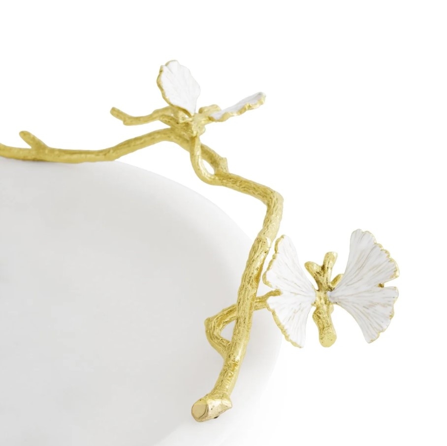Butterfly Ginkgo Trinket Dish